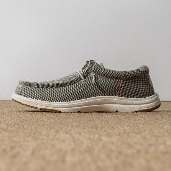 〽️Men\'s Khaki Bruno Marc Arch Support Casual Loafers Comfortable Boat Shoes main image 4